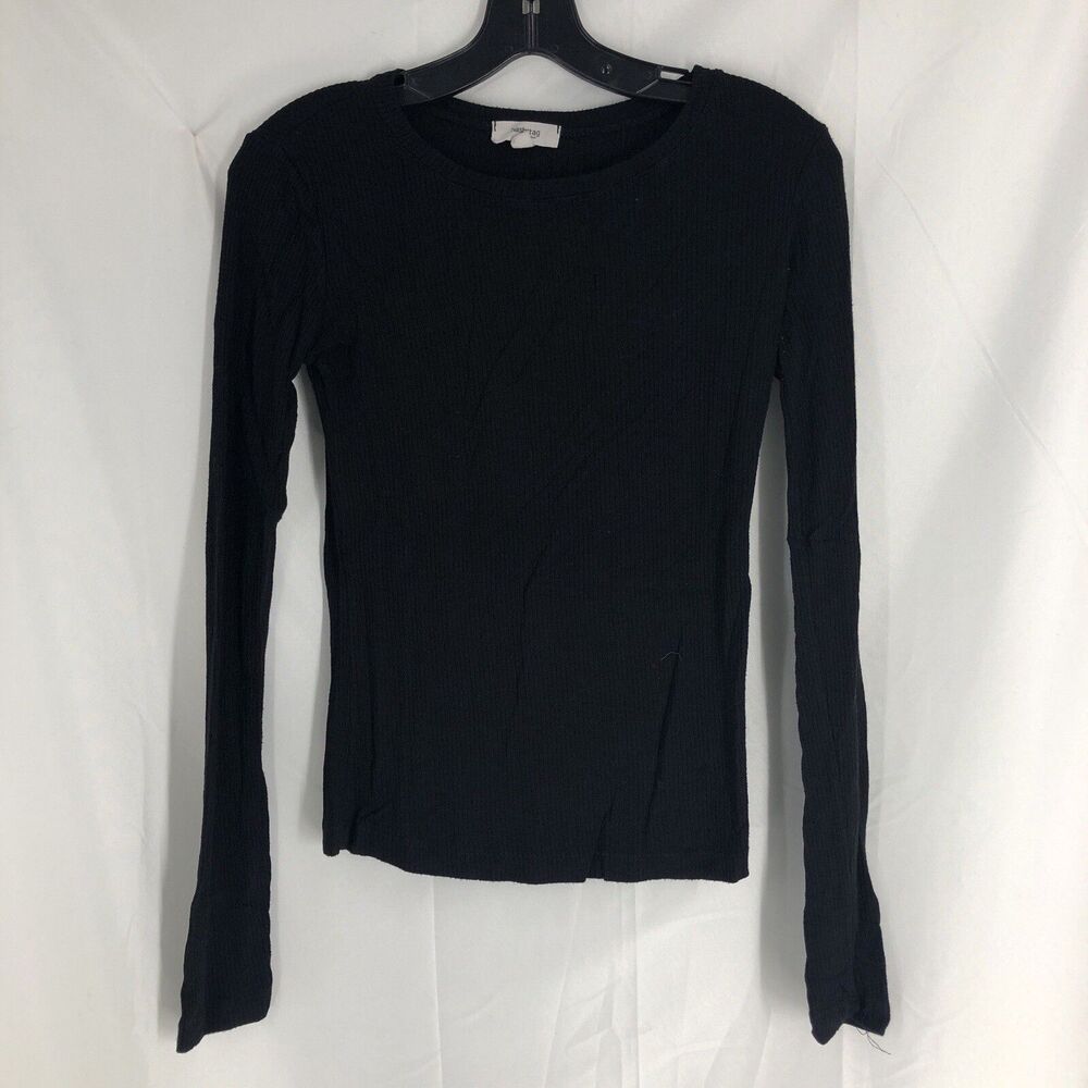 Hashtag in Trend Long Sleeve Sleeve Black Top size XS